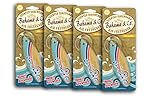 4-Pack Bahama & Co. Wood Surf Board Pina Colada Air Freshener
