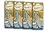 4-Pack Bahama & Co. Wood Surf Board Pina Colada Air Freshener