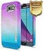 Galaxy J3 Prime Case, J3 Luna Pro/J3 Eclipse/J3 Emerge/J3 Mission/Sol 2 w/[Tempered Glass Screen Protector], NageBee Carbon Fiber Ultra Slim Thin Soft TPU Protective Cover for Samsung J3 2017 -Purple