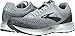 Brooks Womens Levitate 2 Running Shoe - Grey/Ebony/White - B - 8.5