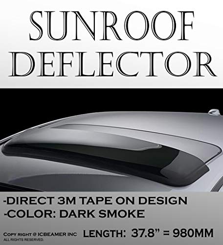 1 ICBEAMER+Universal+Sunroof+Deflector+Waterproof