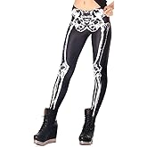 Sister Amy Women's Digital Galaxy Printted Ankle Elastic Tights Legging