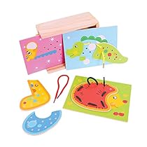 Bigjigs Toys BJ505 Lacing Animals