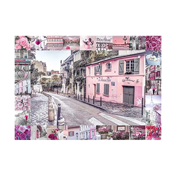 Schmidt Spiele Puzzle 59630 Assaf Frank, Romantische Reise, 1000 Teile Puzzle, bunt – Bild 3