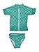 SwimZip Little Girl Sassy Surfer Rash Guard Swimsuit Set