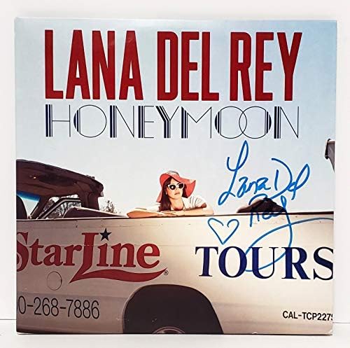 LANA DEL REY Signed Autographed"Honeymoon" Album LP PSA/DNA # AE46983