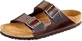 Birkenstock Unisex Arizona Brown Amalfi Leather