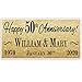 50th Wedding Anniversary Gold Banner