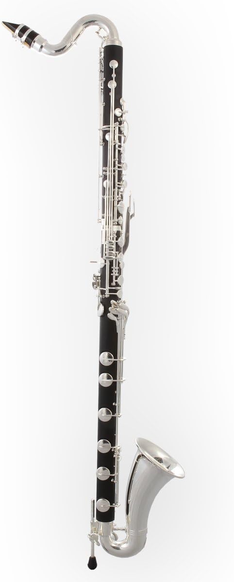 Tuyama TKB-178 Bass Clarinet - Low C - Mouthpiece and Case included, Silver, Bassklarinette (bis Tief C) - Image 3