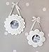 Layered Flower Pedal Wood Hanging Frame Set