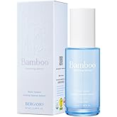 BERGAMO Bamboo Soothing Face Serum For Sensitive Skin - Hydrating Face Moisturizer, Lightweight Facial Serum, Vegan Skin Care, Hypoallergenic & Fragrance-Free, Korean Skin Care, 1.69fl.oz, 50ml