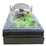 Candygirl Zipper Dino Sack Blanket Twin Size