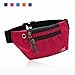 Fitter's Niche Running Sport Belt, Travel Buddy Money Belt Waist Fanny Packs, 3 Roomy Pockets Adjustable Elastic Waistband, Fit Phones Up To 6 inches, Ideal For Outdoor Travel Cycling Hiking Jogging