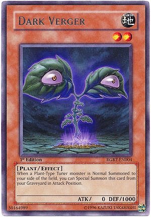 Yu-Gi-Oh! - Dark Verger (RGBT-EN004) - Raging Battle - 1st Edition - Rare
