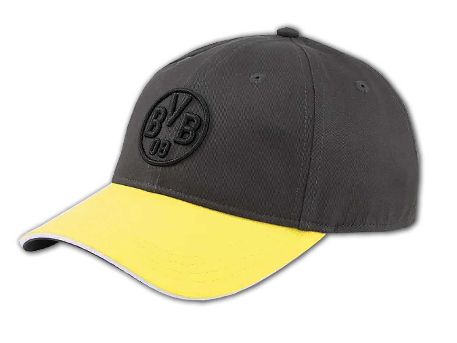 Puma 024233-01 BVB ftblARCHIVE Cap Hat Unisex Adult Black Size Adult