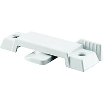 10-Pack Window Sash Locks - White Cam Action Latches For Sliding & Double Hung Windows, Zinc Alloy