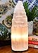 Yellow Tree Company Selenite Crystal Lamp Large, Authentic Handmade Moroccan Selenite, More Calming Than Salt Lamps or Himalayan Salt Lamps, Amazing Selenite Crystal Lamp swl10