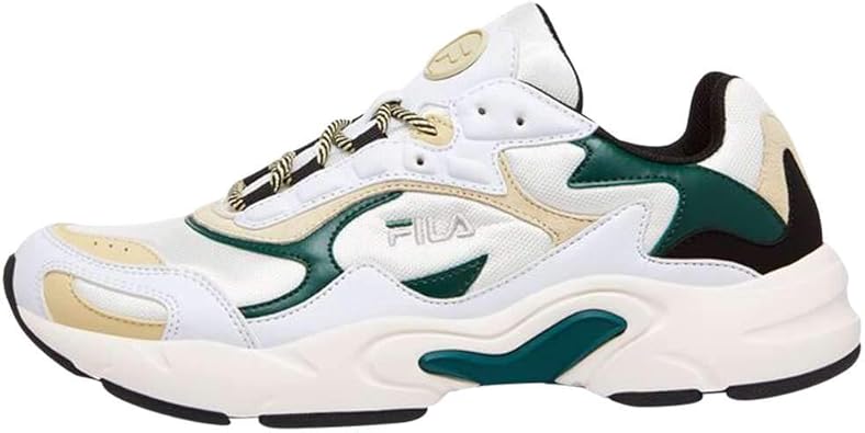 cream fila sneakers