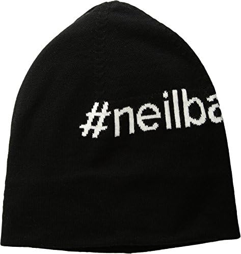 Neil Barrett Men's Beanie Black/White One Size