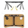 Laptop-Table-with-USB-Ports-Elekin-Laptop-Standing-Desk-for-Bed-Portable-Bed-Tray-Lap-Desk-with-Cup-Holder-for-Writing-Reading-Working-on-BedCouchSofa-with-Little-Gift-Small-Fan-Small-Lamp Laptop Table with USB Ports, Elekin Laptop Standing Desk for Bed, Portable Bed Tray, Lap Desk with Cup Holder for…