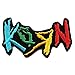 KORN001 - KORN Patch - Heavy Metal Patches, Applique Embroidered Patches - Iron on Patches - Rock Band Patches - Band Patches Metal - Logo Patches - Music Band Patches - KORN Patches