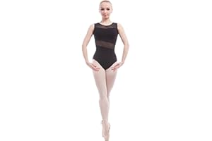 Dance Favourite Open Back O Shape Black Ballet Leotards A1B014