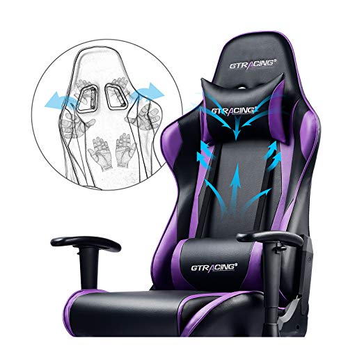 GTRACING Gaming Chair Racing Office Computer Game Desk Chair Ergonomic