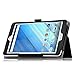 Acer Iconia One 8 B1-850 case, KuGi ® Acer Iconia One 8 B1-850-Multi-Angle Stand Slim-Book PU Leather Cover Case only fit for for Acer Iconia One 8 B1-850 tablet (Black)