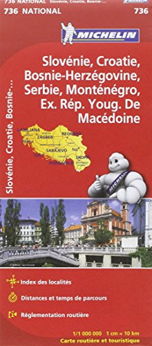 Slovénie, Croatie, Bosnie-Herzégovine, Serbie, Monténégro, Ex. Rép. Youg. de Macédoine