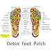 Bamboo Vinegar 2 In 1 Healing Herbal Foot Pads Infused with Vitamin C, Tourmaline and Plant Powders (14 Patches)