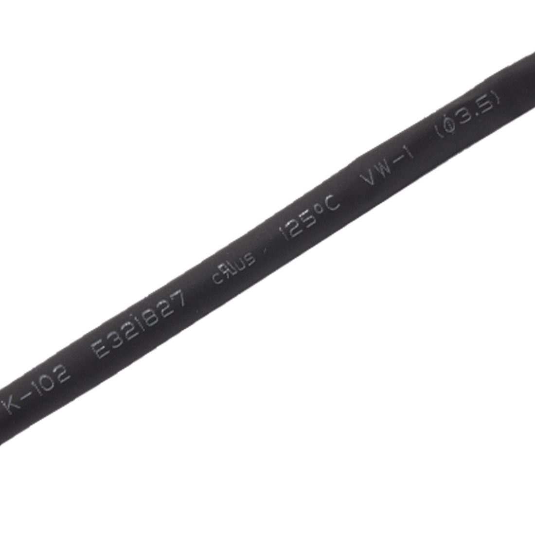 Sourcingmap US-SA-AJD-04739 Black 3.5mm Dia 3 Meters Heat Shrinkable Tubing Tube