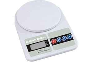 CEN-TECH DIGITAL SCALE Digital Scale 11 lbs. or 5 kg with LCD Display and Sealed Buttons