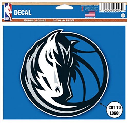 Dallas Decals - Removable and Reusable Basketball Sticker