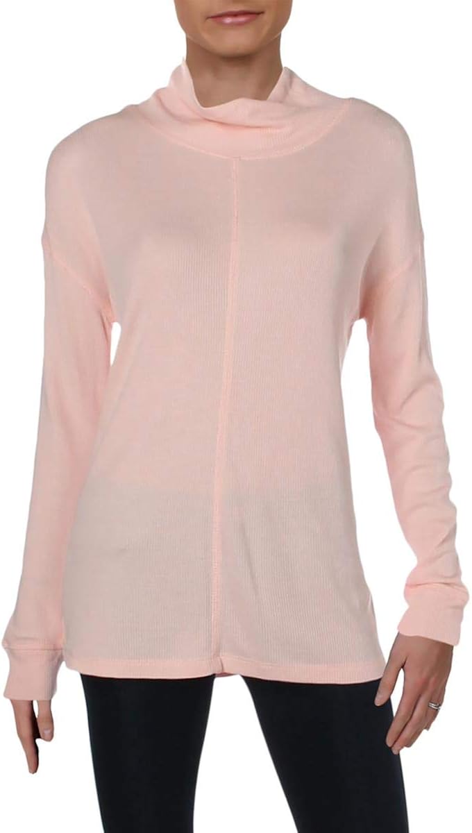 womens pink thermal top