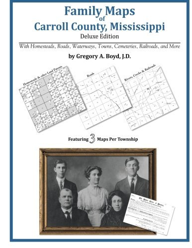 Family Maps of Carroll County, Mississippi
