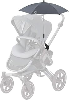 Maxi-Cosi Parasol, modischer Sonnenschirm für Kinderwagen mit UV-Lichtschutz 40 Plus, inklusiv Befestigungsclip, essential graphite
