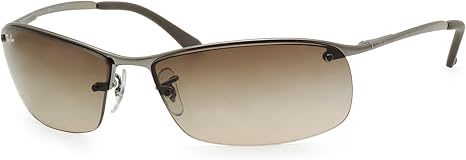 Ray Ban Sunglasses Top Bar Square Rb 3183 Men Womens Rb3183 004