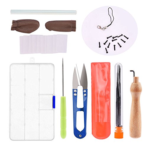 image for Maslin 36/50 Colors Needle Felting Wool Craft Kit Felting Starter Fibr