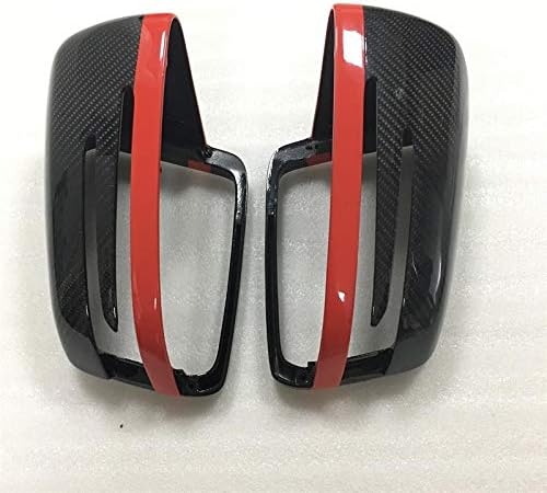 1:1 Replacemnt For Mercedes A C E S CLS Class W204 W207 W212 W176 W218 W221 Carbon Fiber Rear View Mirror Cover
