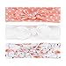 Baby Girls Headbands with Bows 3 Pack Infant Toddler Headwrap Hair Accessories