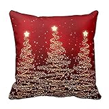 Hot Sale! Ankola Christmas Decorative Pillow Cases Cotton Linen Sofa Cushion Cover Throw Pillow Covers 18