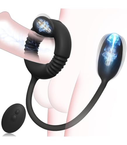 Amazon.com: BANG! Remote Control 28X Vibrating Cock Ring & Bullet  Blue  Silicone Cockring with 28 Patterns, Waterproof Adult Toy : Health &  Household