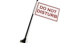 Do Not Disturb Desk Flag with Flag Up Flag Down 360