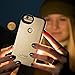 LuMee Two Selfie Phone Case, Gold Matte | LED Lighting, Variable Dimmer | Shock Absorption, Bumper Case | iPhone 8+ / iPhone 7+ / iPhone 6s+ / iPhone 6+