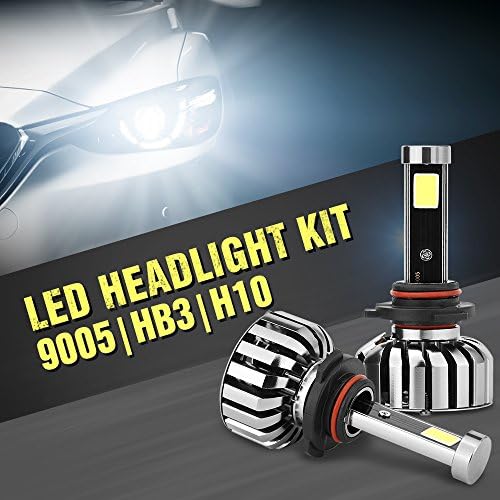 N7 Auto LED Light Headlight Bulb Vehicle Car Beam Bulb Kit 6000K (9005)