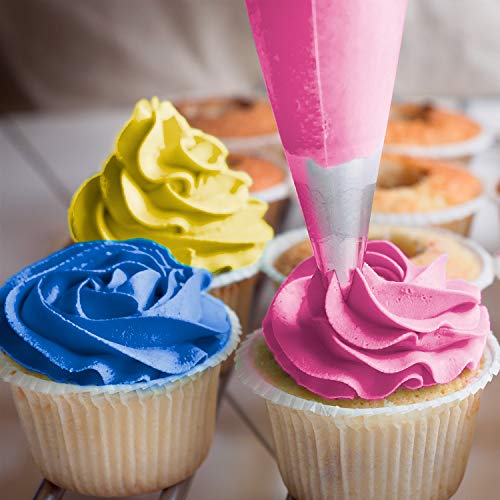 Chefmaster by US Cake Supply Liqua-Gel 2.3-Ounce Neon Cake Decorating 6-Color Kit