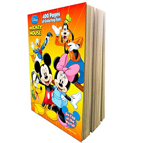 Disney Mickey Mouse: 400 Pages of Coloring Fun
