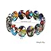 Jardme Magical Murano Glass Bracelet for Women Murano Inspiration Mixed Color