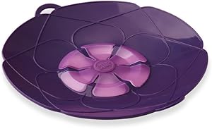 Kuhn Rikon Spill Stopper Lid, Large 12-Inch, Purple