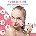 Jade Roller and Gua Sha Tools Set- Rose Quartz Face Roller- 100% Natural Jade Facial Roller Face Eye Neck Skin Rollers Massager for Anti Aging, Wrinkle,No Squeaks